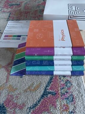 Complete set Blueprint MCAT prep books